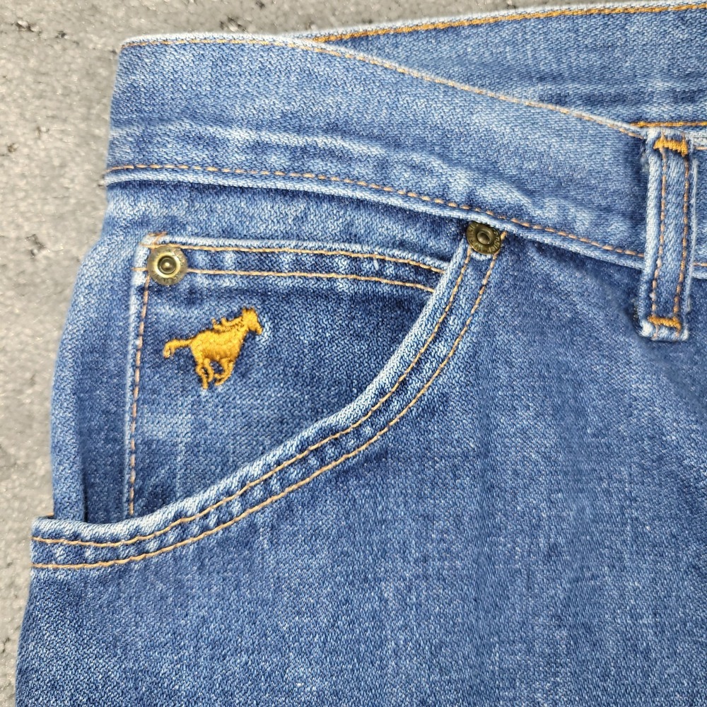 Vintage Wrangler Jeans Womens 20T Tall Blue No Fault High Rise Straight Western